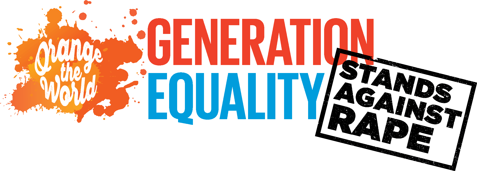 16 Days 2019 Logo Generation Equality Stands Against Rape Horizontal En