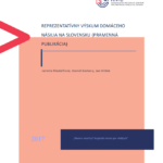 Reprezentatívny výskum domáceho násilia na Slovensku (pramenná publikácia)