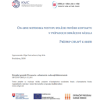 On-line metodika postupu polície prvého kontaktu v prípadoch domáceho násilia. Prístup citlivý k obeti