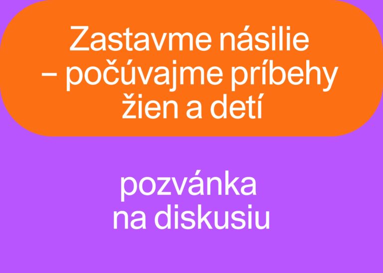 Pozývame na diskusiu o násilí na ženách v Kácečku