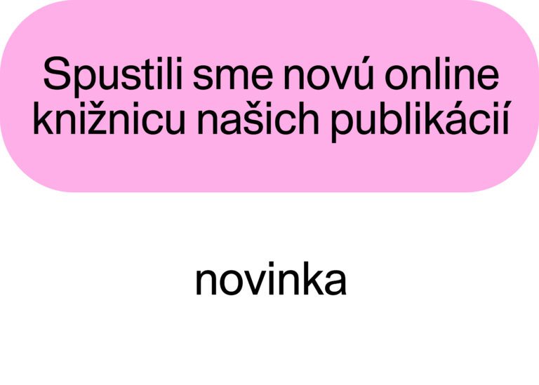Spustili sme novú online knižnicu našich publikácií